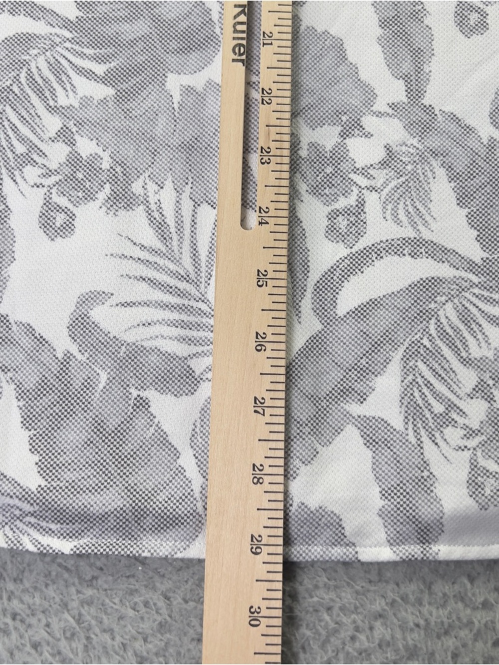 Tommy Bahama The San Lucio Stretch Shirt Mens M White Gray Islandzone Tropical - Picture 5 of 12